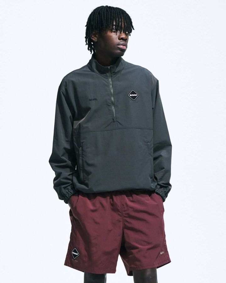 NYLON EASY SHORTS,BURGUNDY, medium image number 5