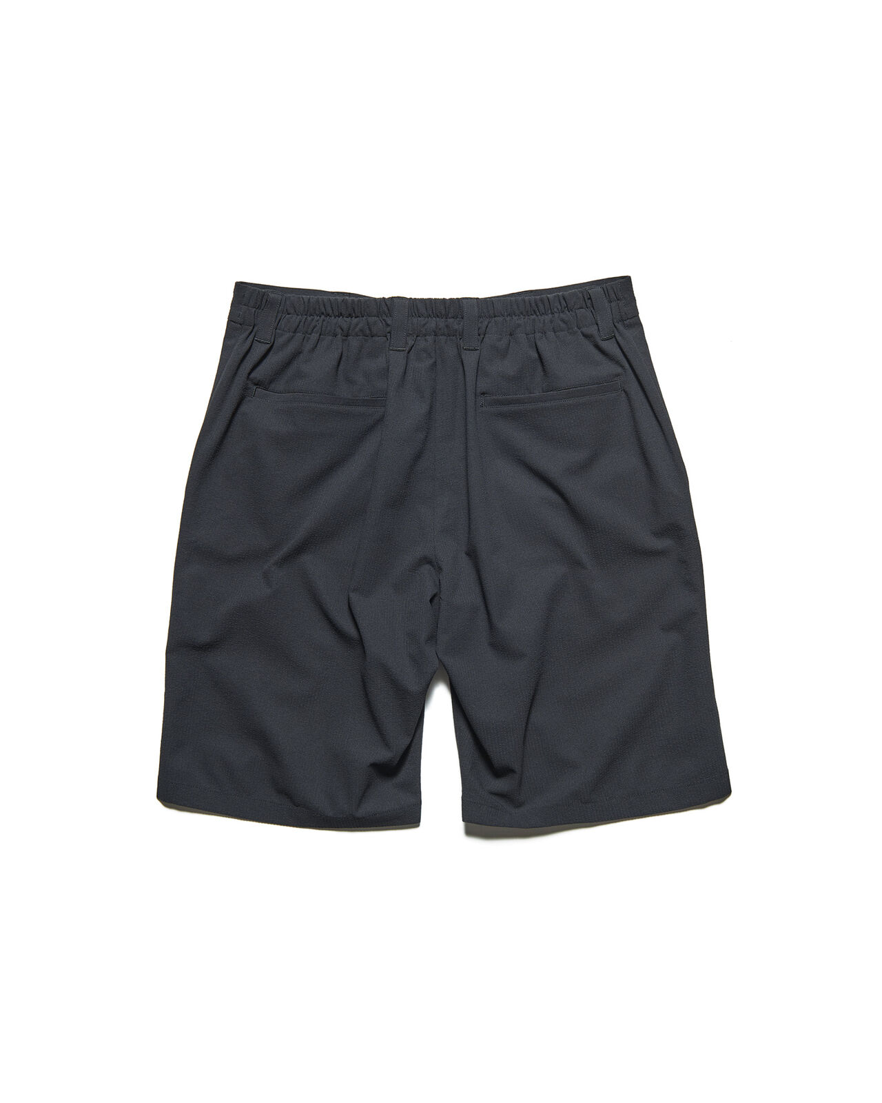 4WAY STRETCH SHIRRING SHORTS,BLACK, large image number 1