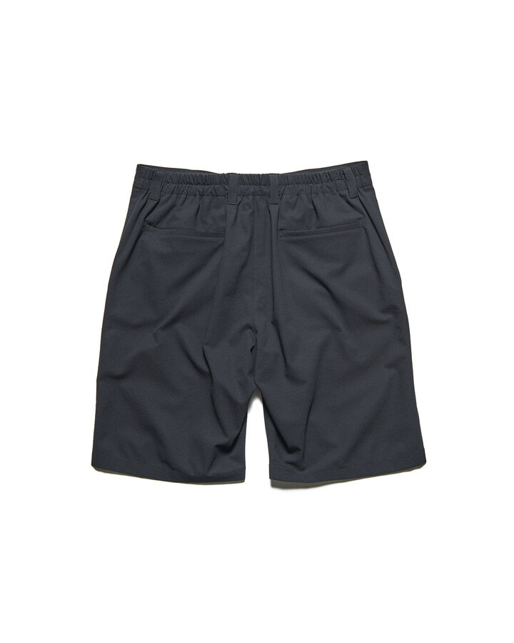 4WAY STRETCH SHIRRING SHORTS,BLACK, medium image number 1