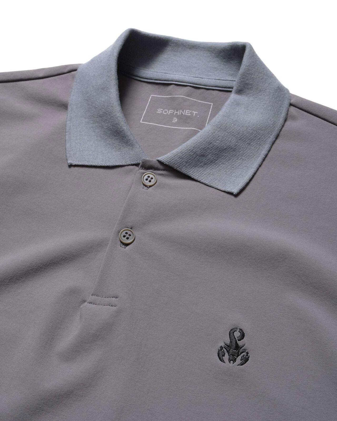 SCORPION POLO,GRAY, large image number 2