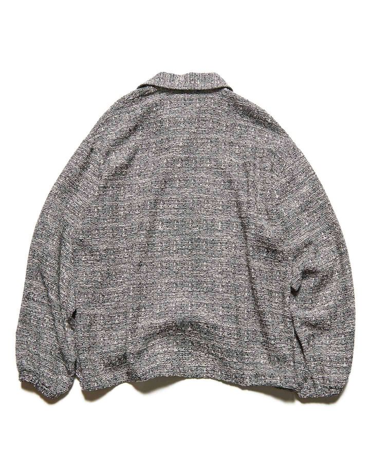 FANCY TWEED POLO SHIRT,B, medium image number 1