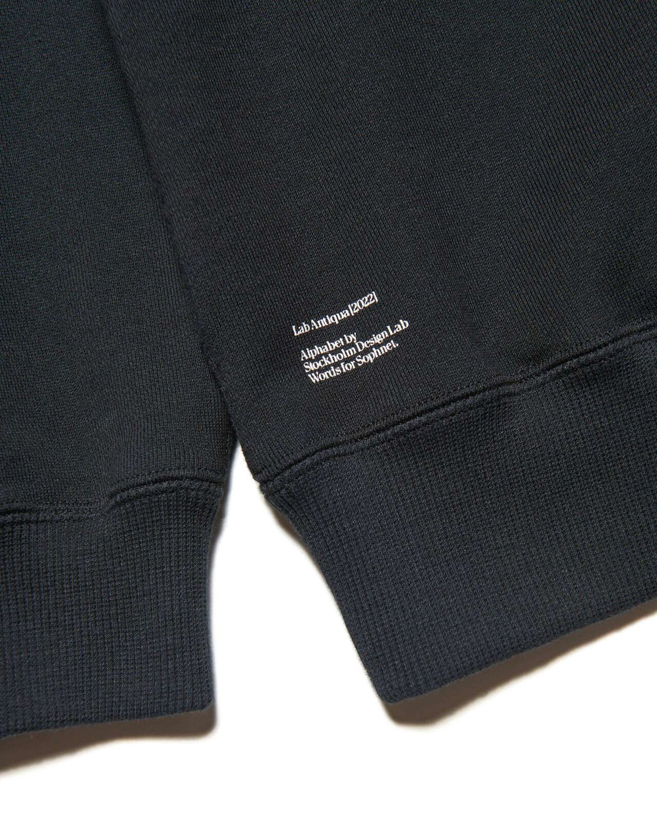 STOCKHOLM. SWEATSHIRT,BLACK, large image number 2