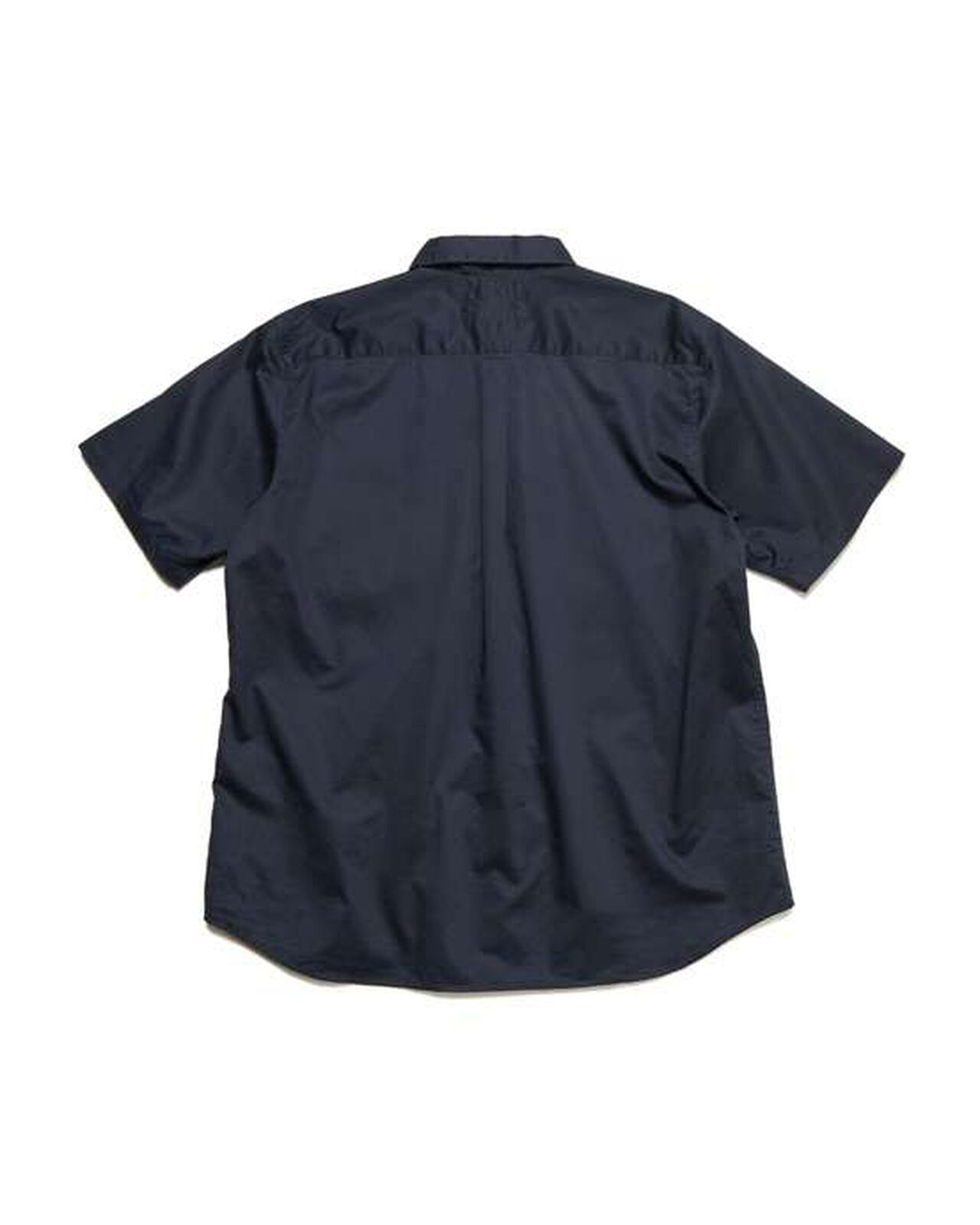 HIGHCOUNT TWILL REGULAR FIT S/S SHIRT,NAVY, large image number 1