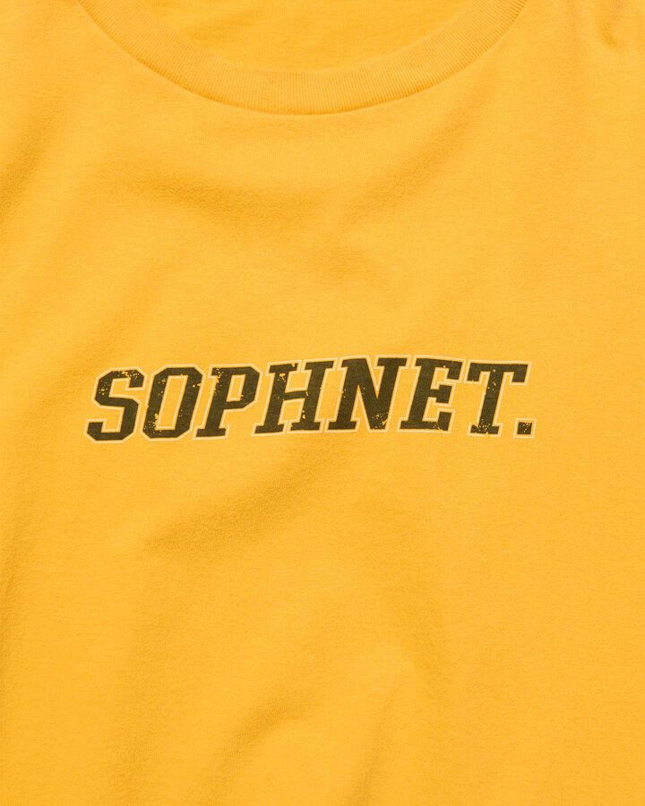 VINTAGE LOGO WIDE TEE,YELLOW, medium image number 2
