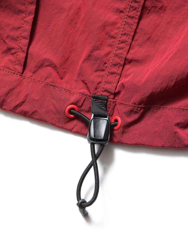 BIG LOGO NYLON STAND COLLAR BLOUSON,RED, medium image number 5