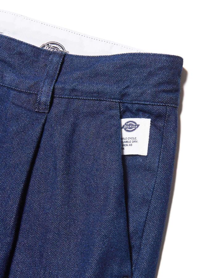 DICKIES BOLD-FIT TUCK JEANS,INDIGO, medium image number 3