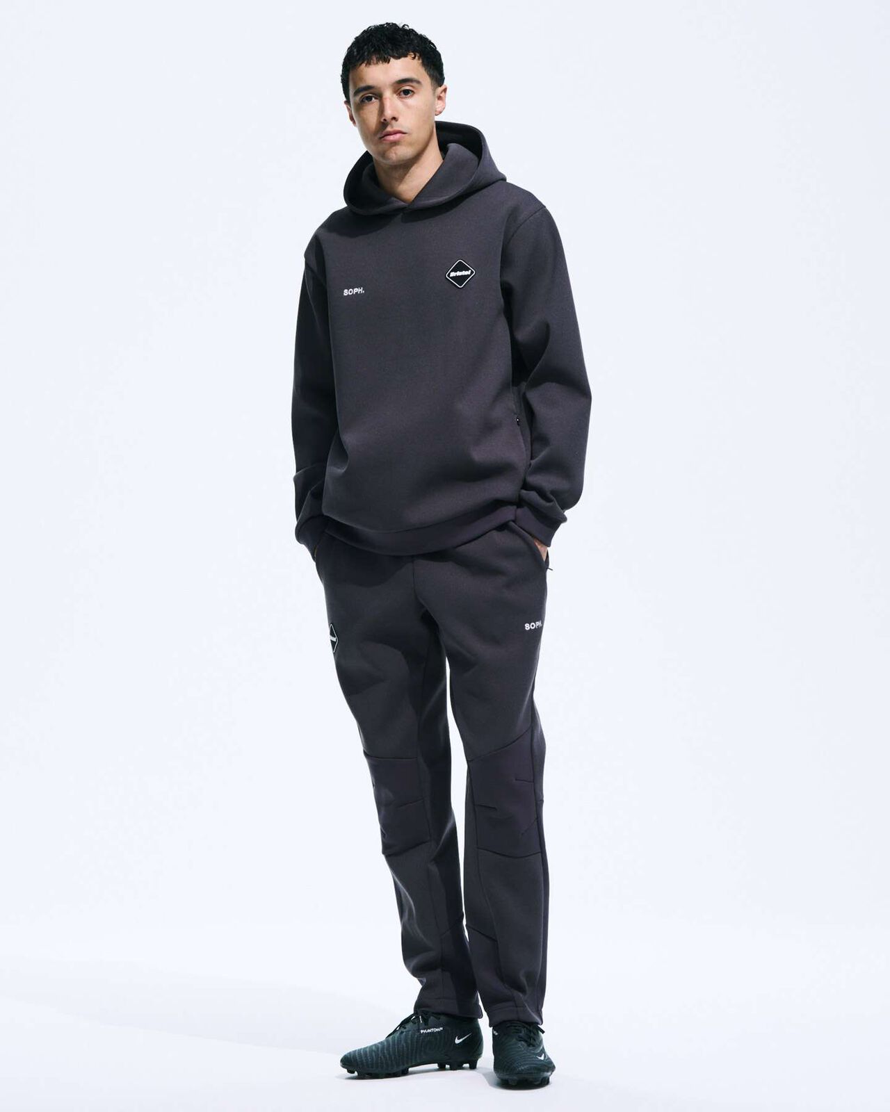QUARTER KNIT PANTS,BROWN, large image number 5