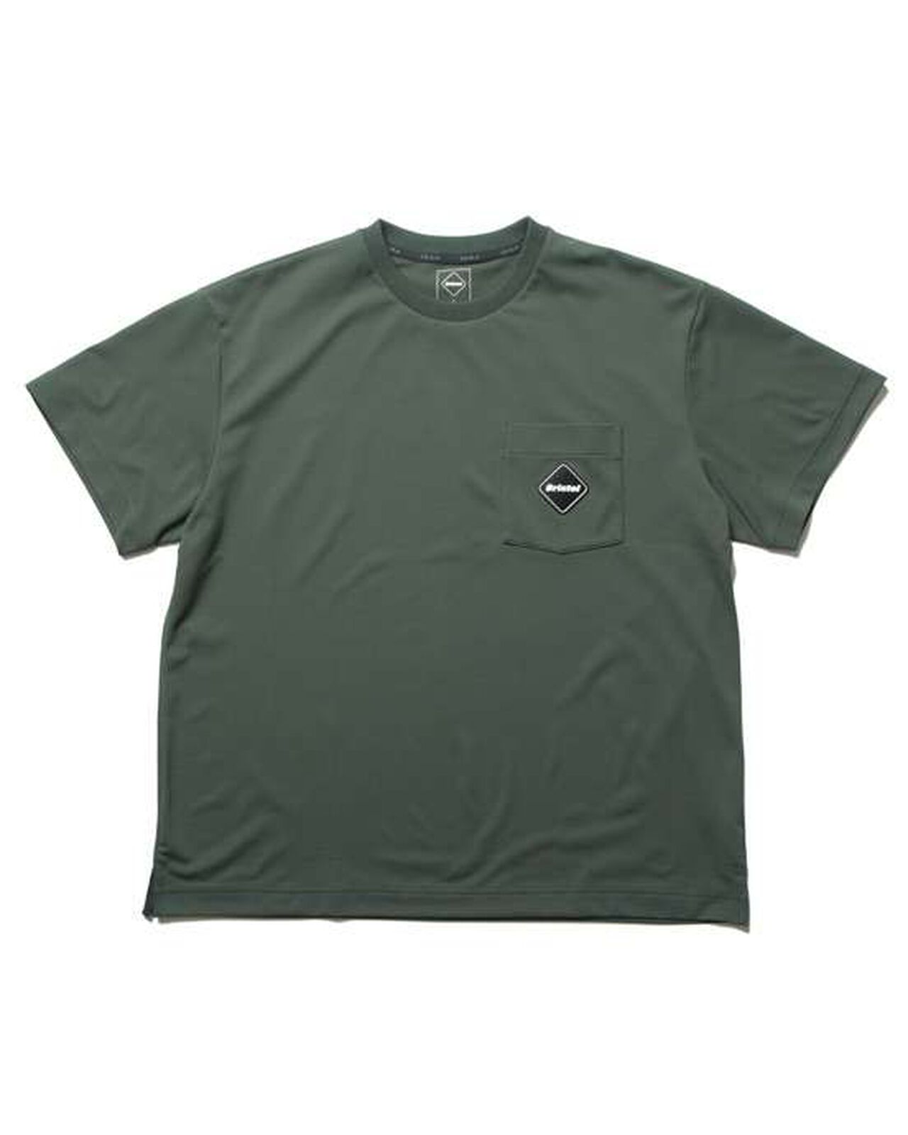 EMBLEM POCKET TEE,GREEN, large image number 0