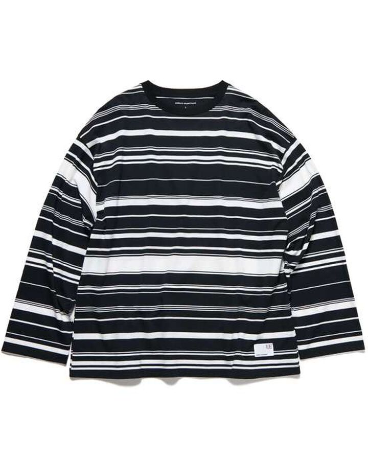 BORDER LOOSE L/S TEE,A, medium image number 0