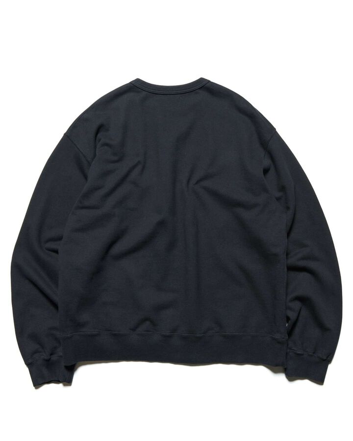 CUT-OUT LOGO SWEATSHIRT,BLACK, medium image number 1