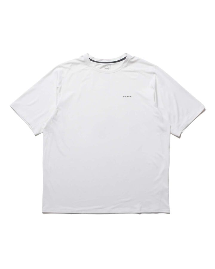 S/S PRACTICE TOP,WHITE, medium