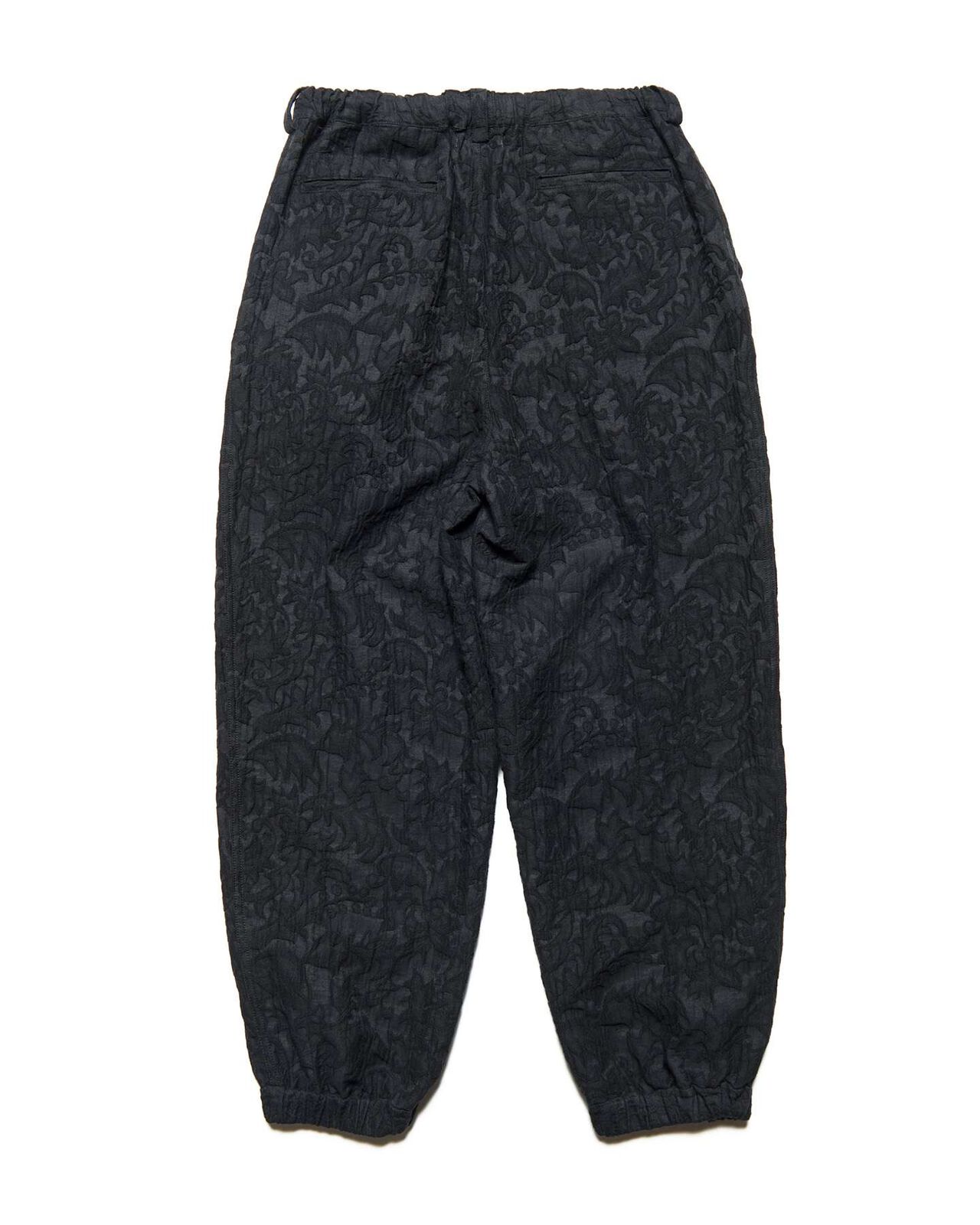 JACQUARD EASY PANTS,BLACK, large image number 1