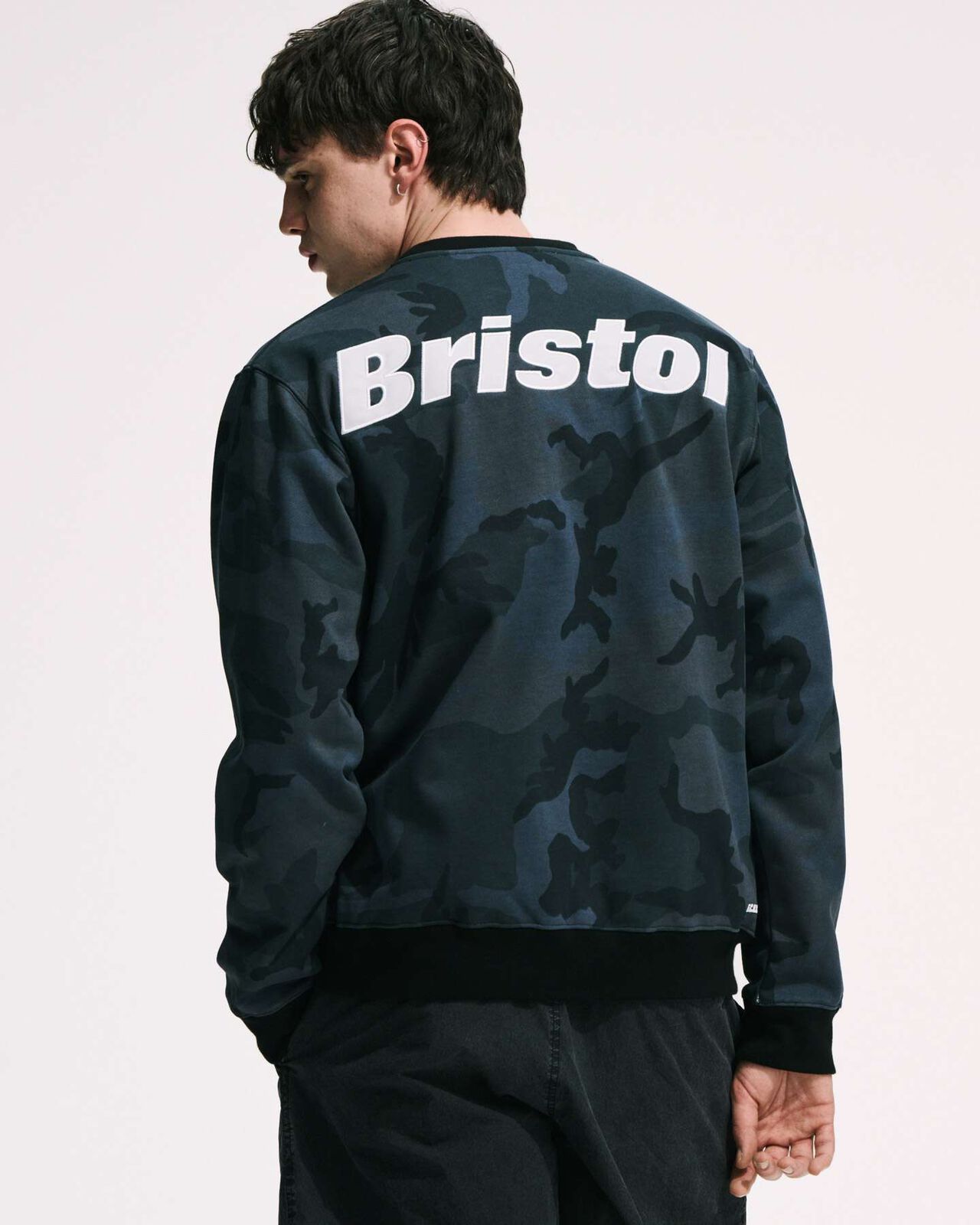 BRISTOL CREWNECK SWEAT,CAMOUFLAGE, large image number 4