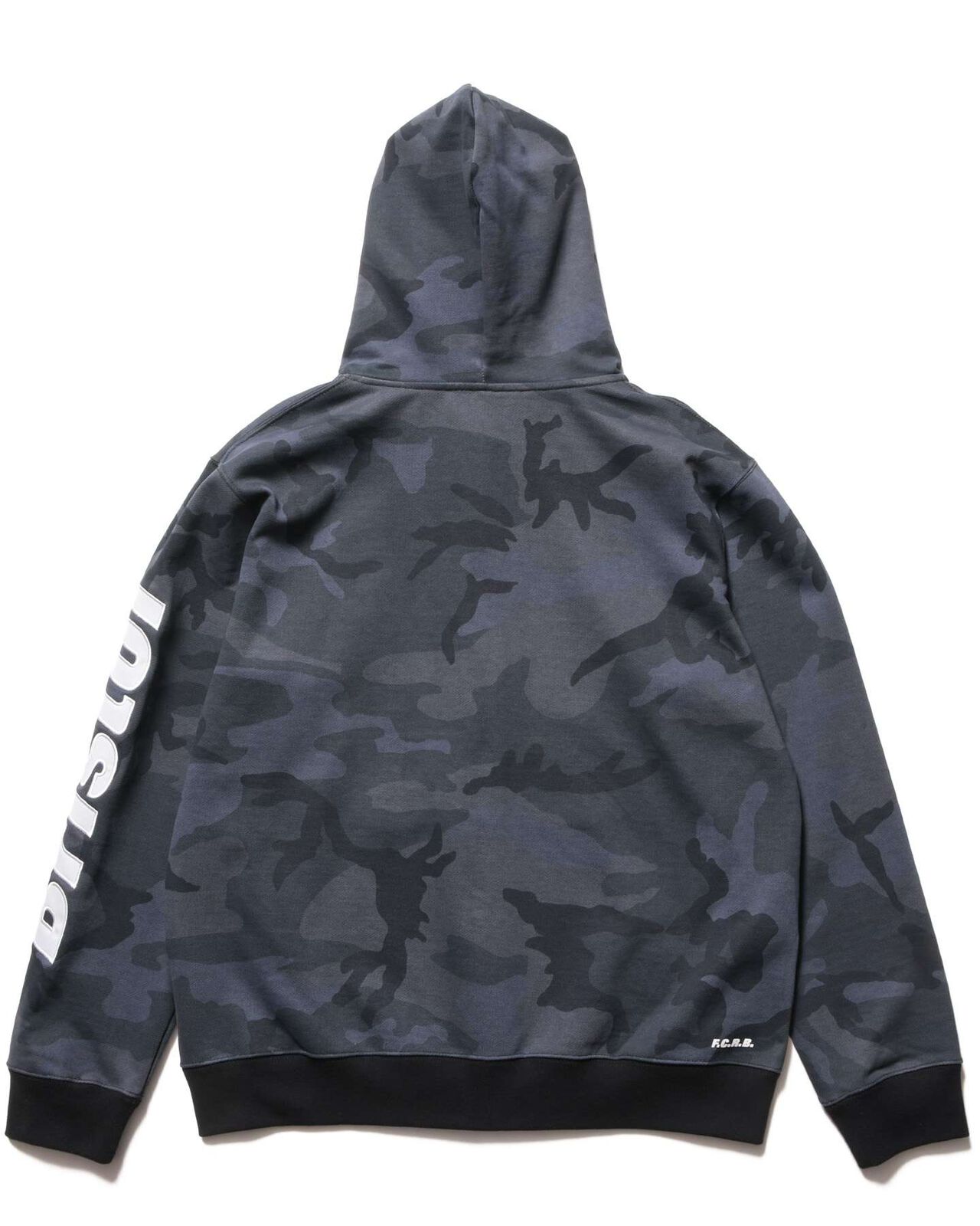 SLEEVE LOGO ZIP-UP SWEAT HOODIE,CAMOUFLAGE, large image number 1