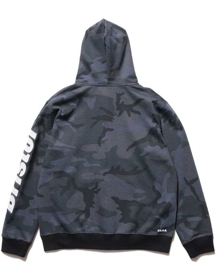 SLEEVE LOGO ZIP-UP SWEAT HOODIE,CAMOUFLAGE, medium image number 1