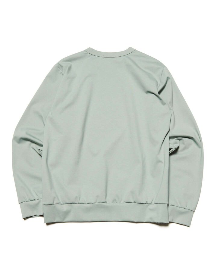 TAUT PONTE CREWNECK TOP,SAGE, medium image number 1