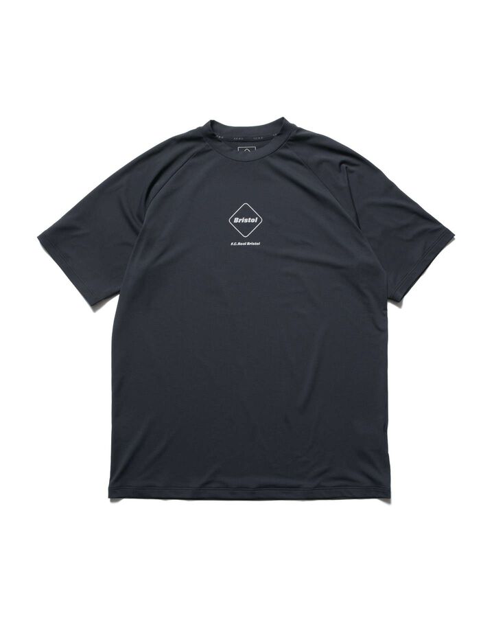 S/S TRAINING TOP&SHORTS,BLACK, medium image number 1