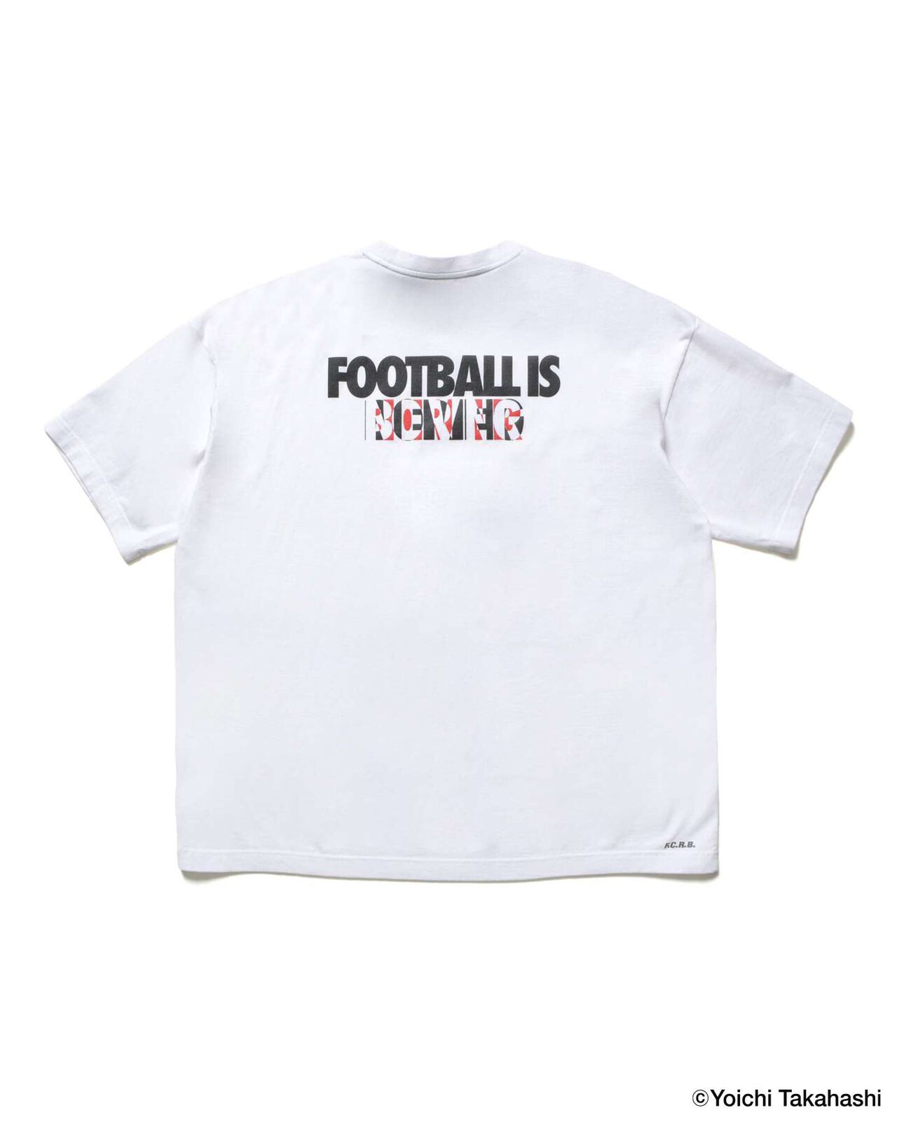 KOJIRO HYUGA ON THE FRONT BAGGY TEE,WHITE, large image number 1