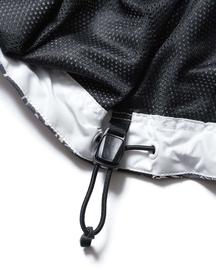 PATCHWORK STRIPE PRACTICE JACKET,BLACK, medium image number 6