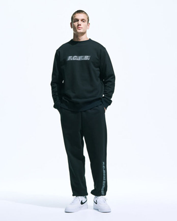EFFECT LINE LOGO TEAM SWEAT PANTS,OFF WHITE, medium image number 7