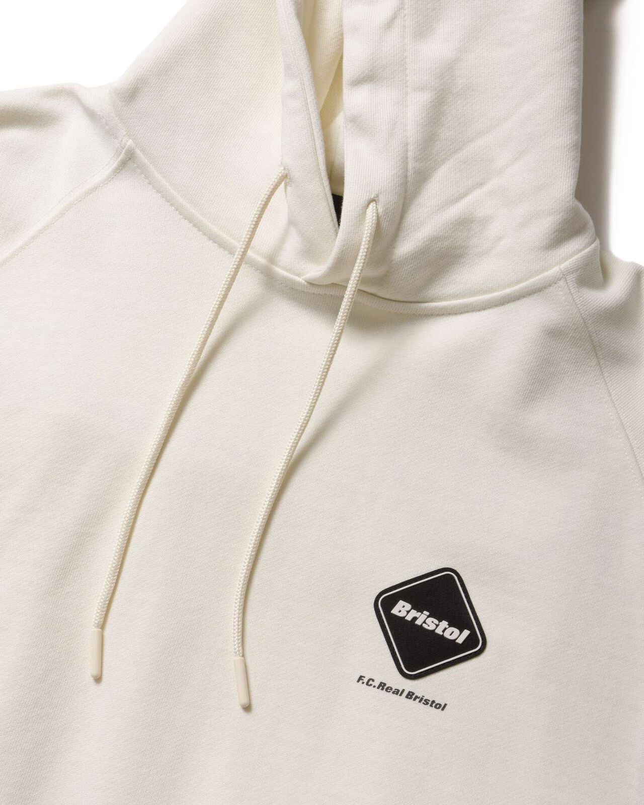 BIG LOGO BAGGY SWEAT HOODIE,OFF WHITE, large image number 2