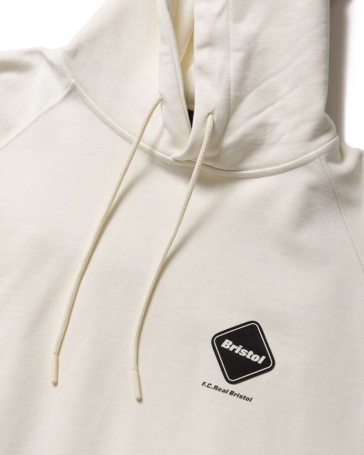 BIG LOGO BAGGY SWEAT HOODIE,OFF WHITE, medium image number 2