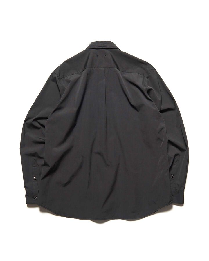 CHAMBRAY REGULAR-FIT SHIRT,BLACK, medium image number 1
