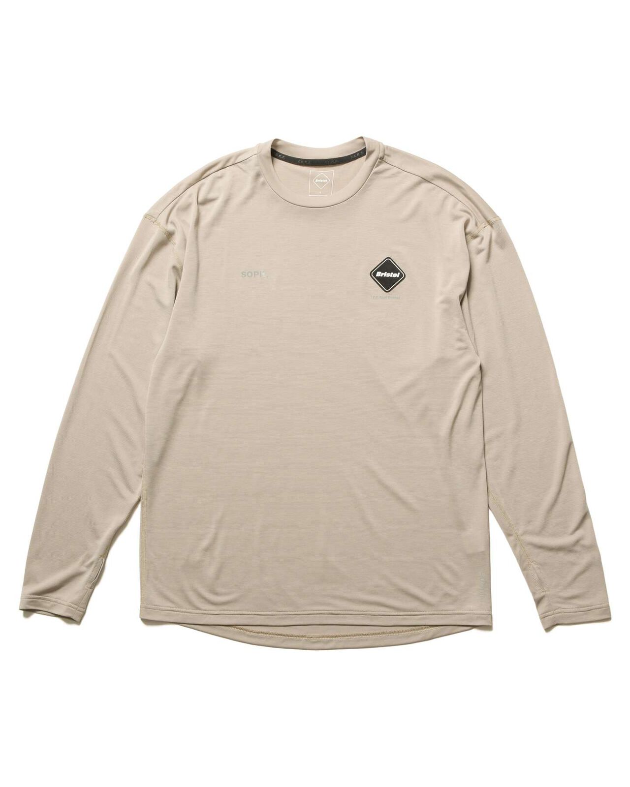 POLARTEC L/S WORKOUT TOP,GREIGE, large image number 0