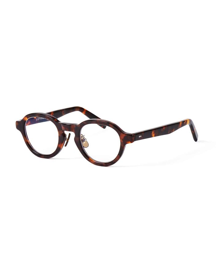 泰八郎謹製 ROUND GLASSES,BROWN, medium image number 1