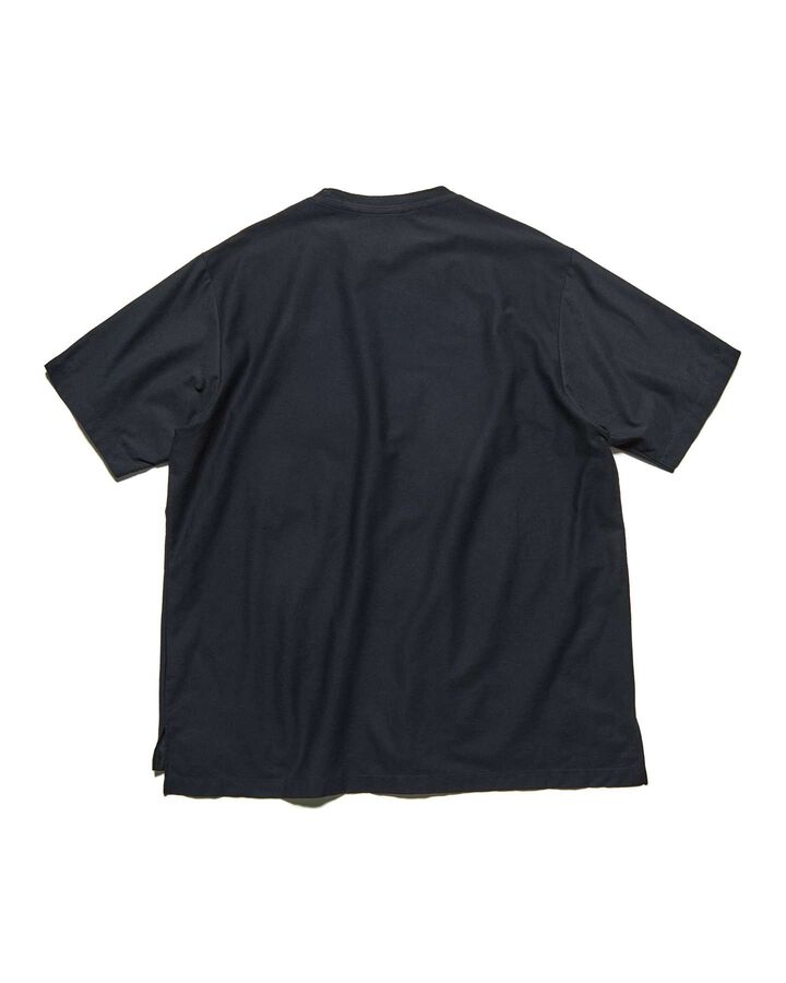DOUBLE LOCK STITCH TEE,BLACK, medium image number 1