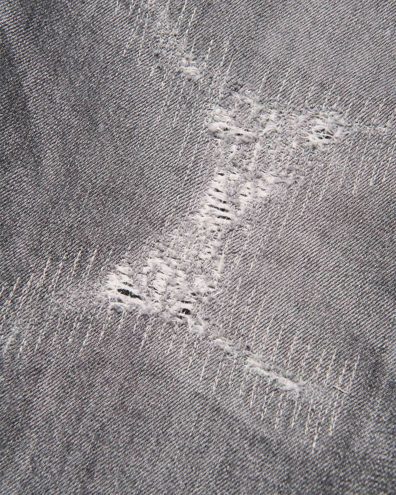 DAMAGED REGULAR-FIT JEANS,BLACK, large image number 4