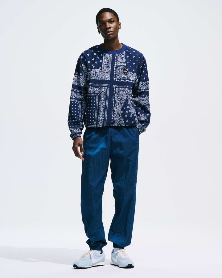 BANDANA NYLON PISTE,NAVY, medium image number 8