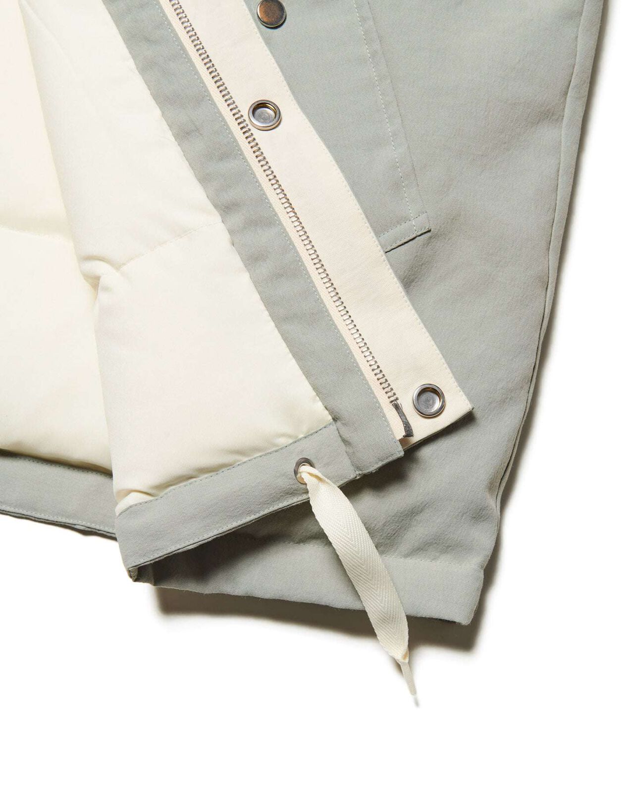 HOLLOW TUSSAH DOWN JACKET,SAGE, large image number 4