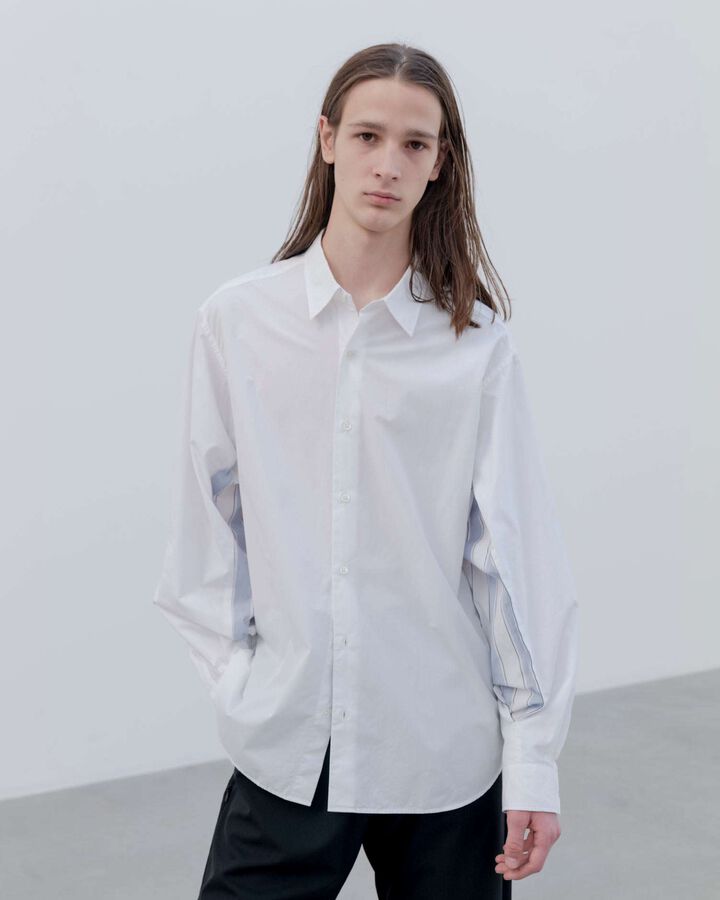 VENTILATION RELAX-FIT L/S SHIRT,LIGHT BLUE, medium image number 4