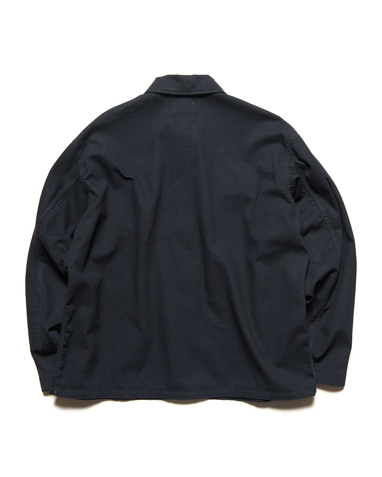 DAMAGED MILITARY BLOUSON,BLACK, large image number 1