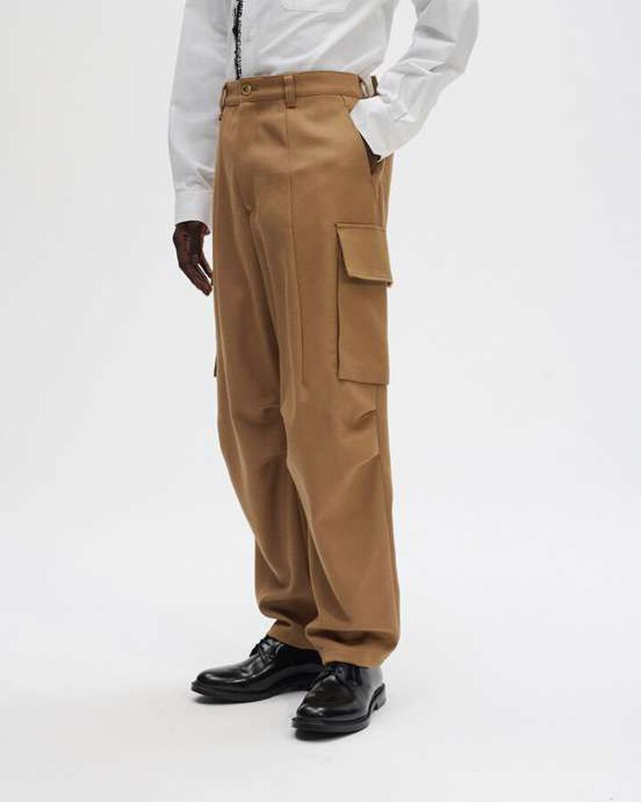 MILITARY CARGO PANTS,BEIGE, medium image number 4