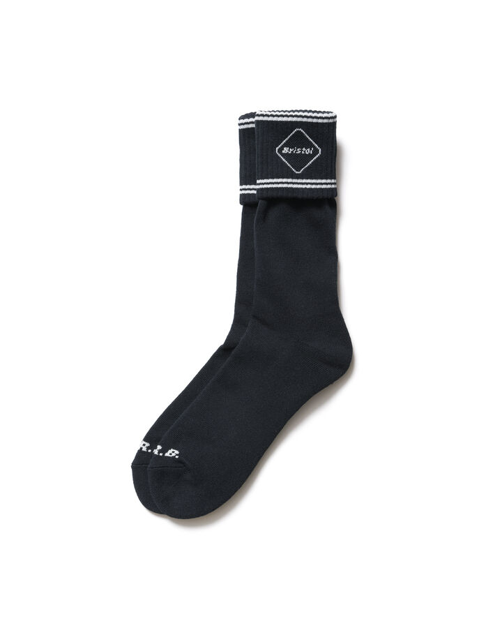 CUFF SOCKS,BLACK, medium image number 0