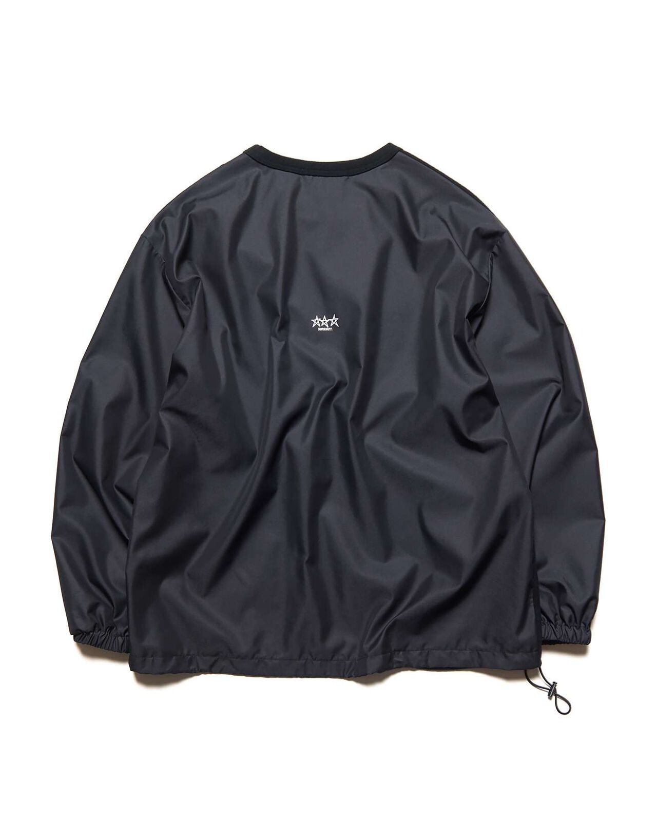 FABRIC-MIX L/S TOP,BLACK, large image number 1