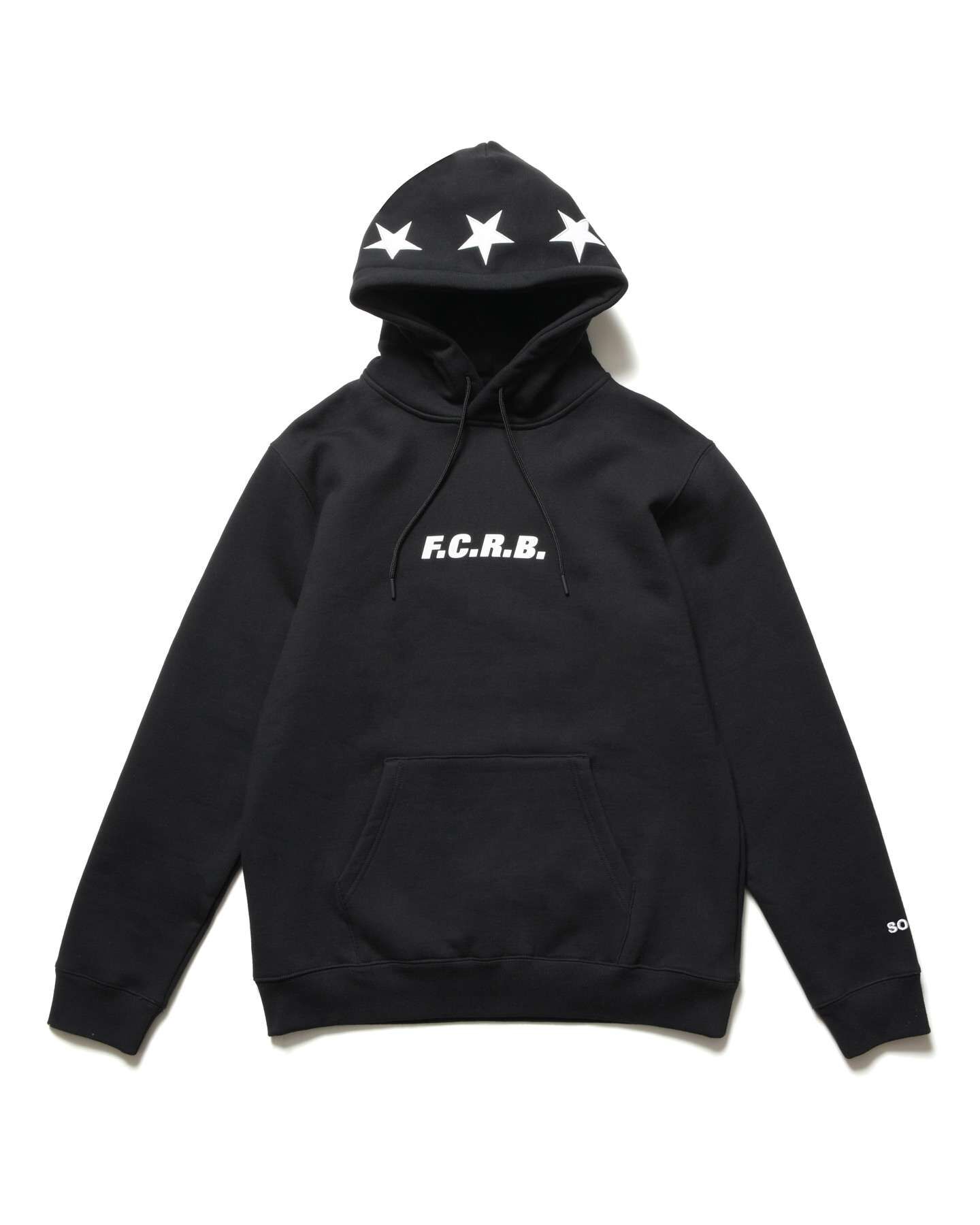 トップス AW24 FCRB ALL OVER STAR SWEAT HOODIE S STAR LOGO PULLOVER SWEAT HOODIE