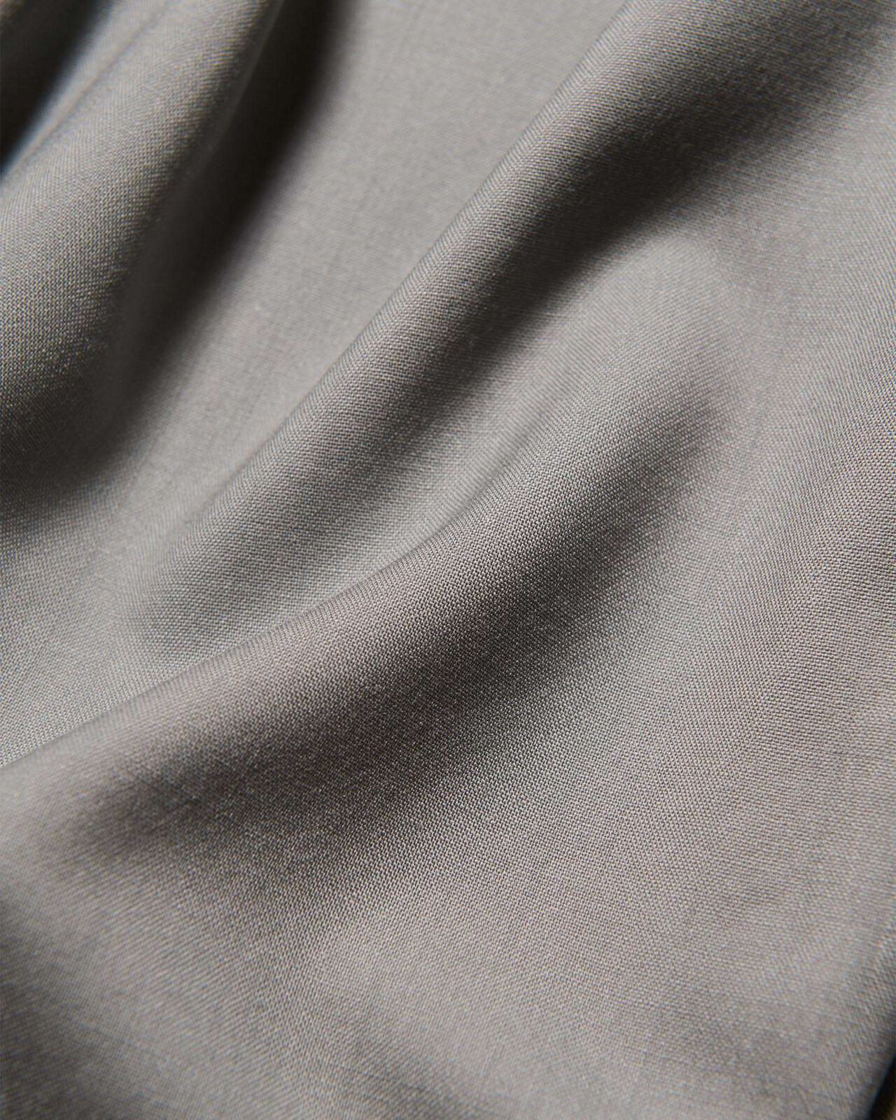 WASHBLE WOOL TAPERED BOLD PANTS,GREIGE, large image number 4