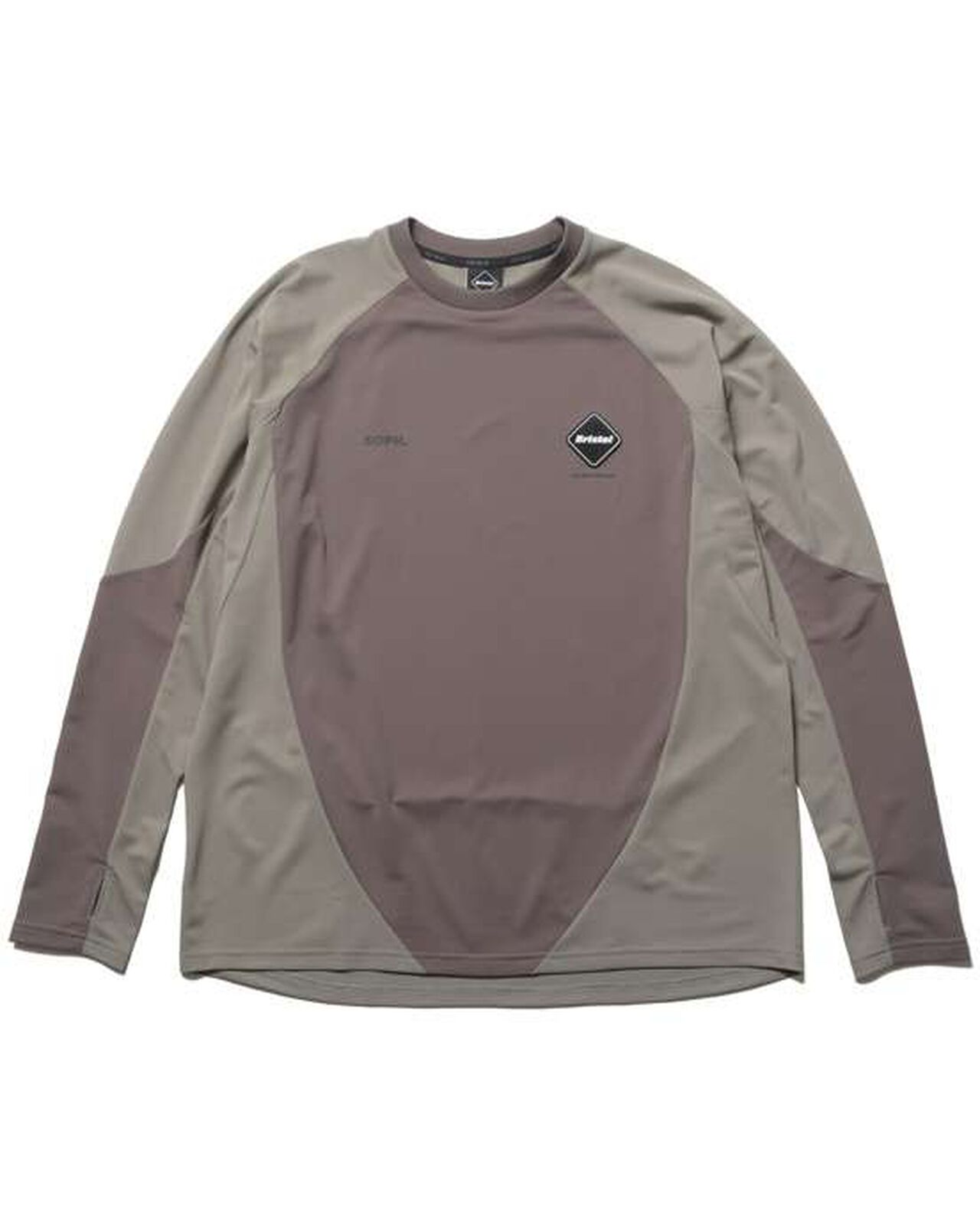 STREAM LINE L/S TOP,LIGHT BROWN, large image number 0