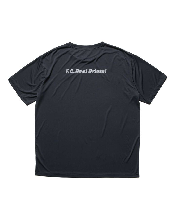 REFLECTIVE LOGO TECH DRY S/S TEE,BLACK, medium image number 1