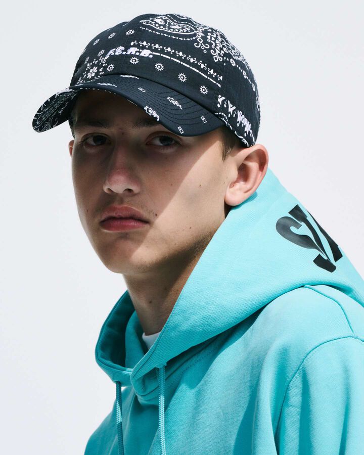 BANDANA NYLON CAP,NAVY, medium image number 4