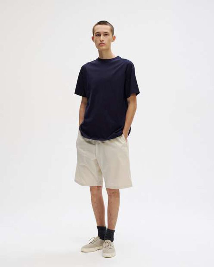 ORGANIC COTTON EASY SHORTS,BLACK, medium image number 5