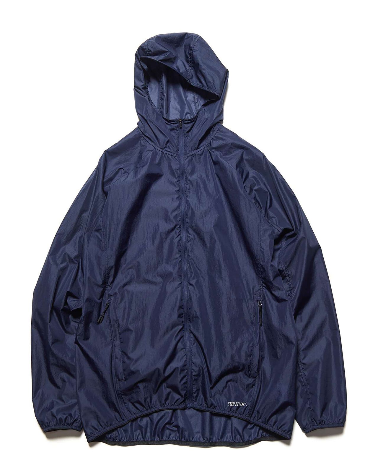 RIPSTOP PACKABLE HOODED BLOUSON,NAVY, large image number 0