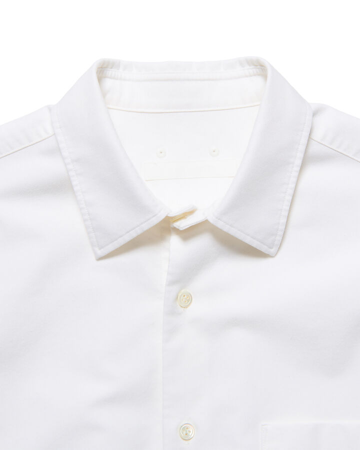 OXFORD RIBBED SHIRT,WHITE, medium image number 2