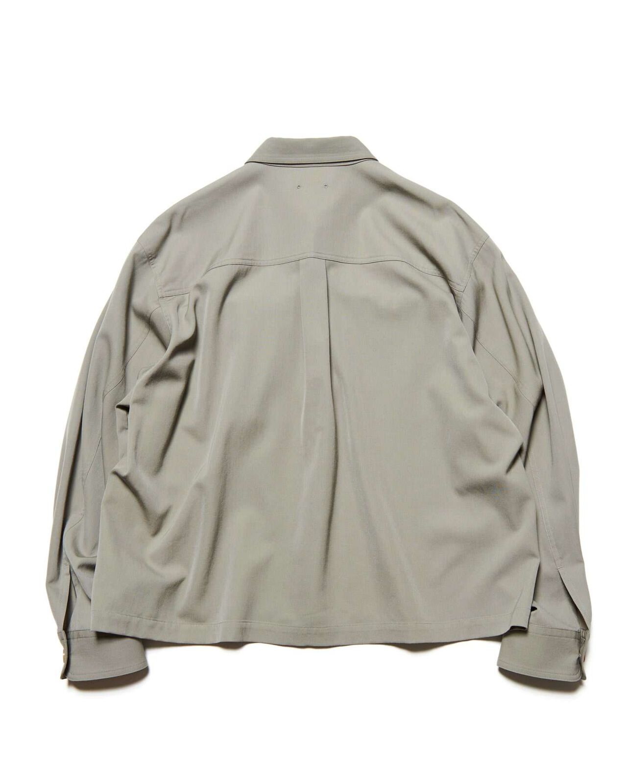 WASHER WOOL CPO SHIRT,KHAKI, large image number 1