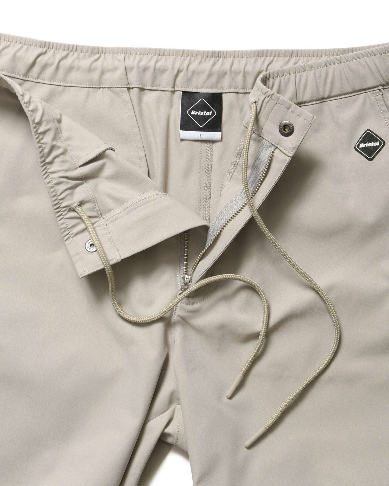 VENTILATION RIBBED PANTS,BEIGE, large image number 3