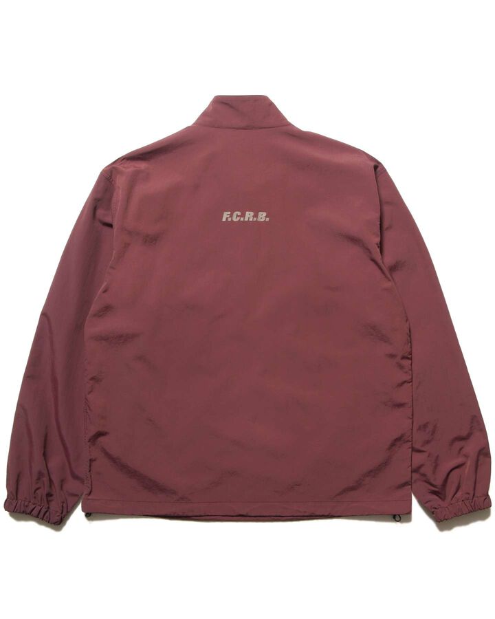 NYLON QUARTER-ZIP BLOUSON,BURGUNDY, medium image number 1