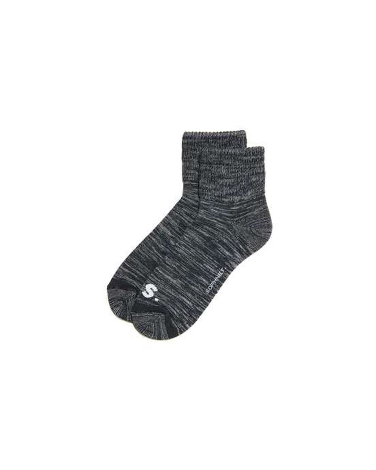 BINCHOTAN SHORT SOCKS,BLACK, large image number 0